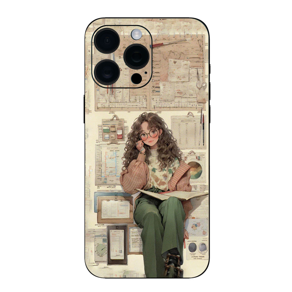 3d_girl Phone Skin