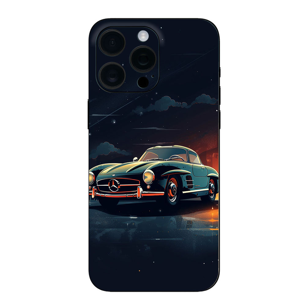 CAR ILLUSTRATION MOBILE SKIN