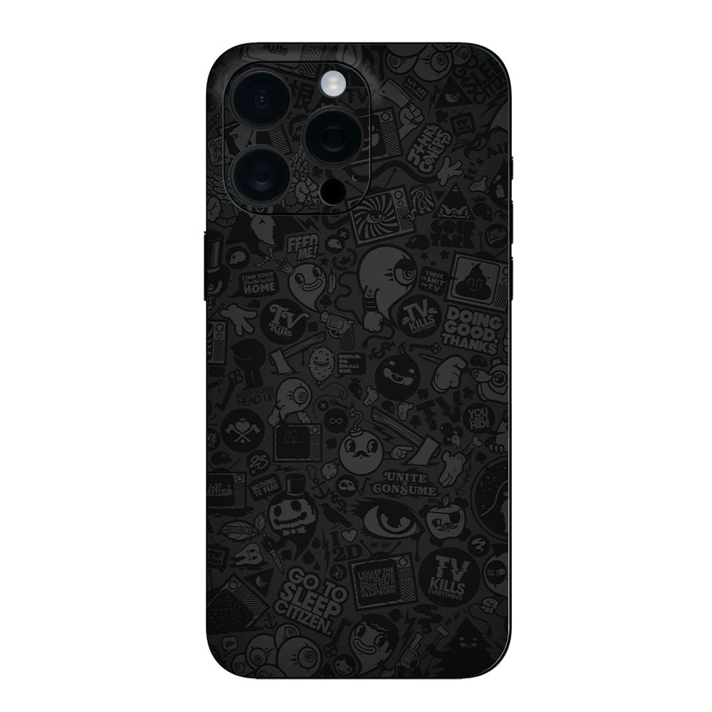 DARK CARTOON MOBILE SKIN