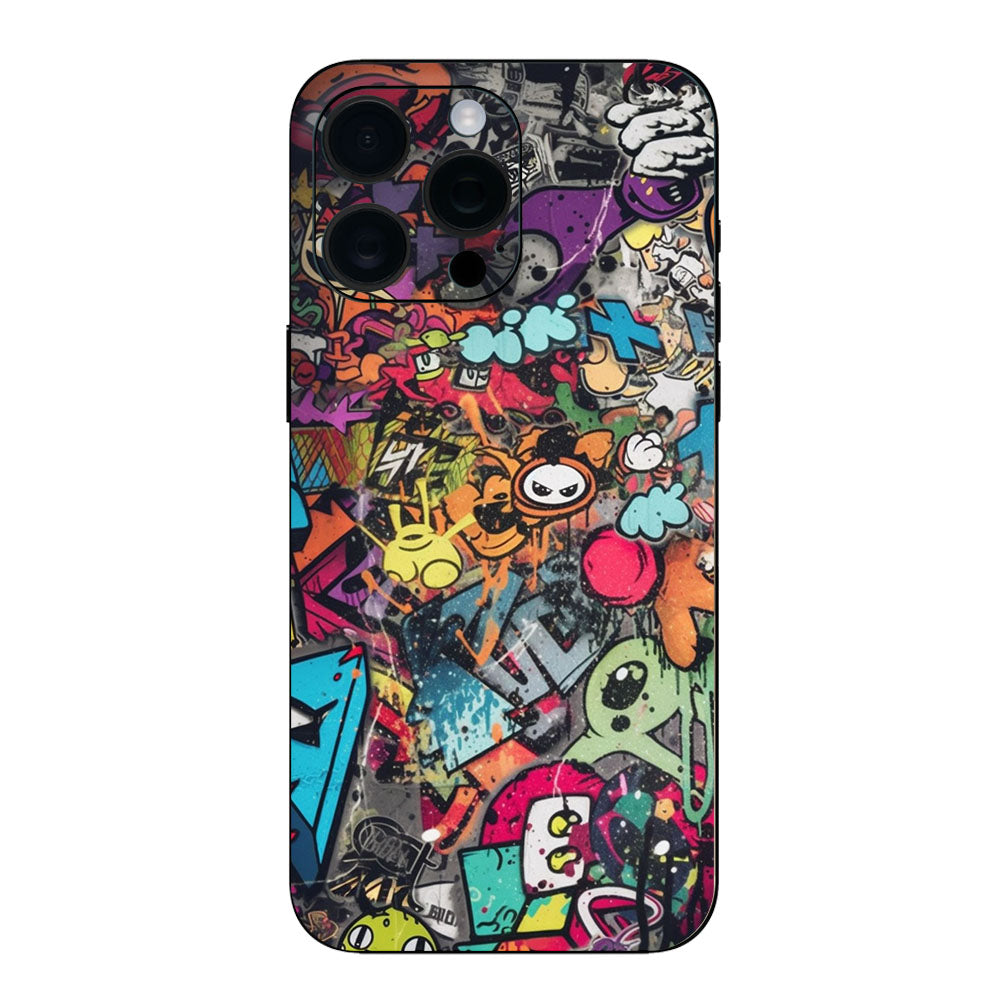 TRIPPY GRAFFITI ART MOBILE SKIN