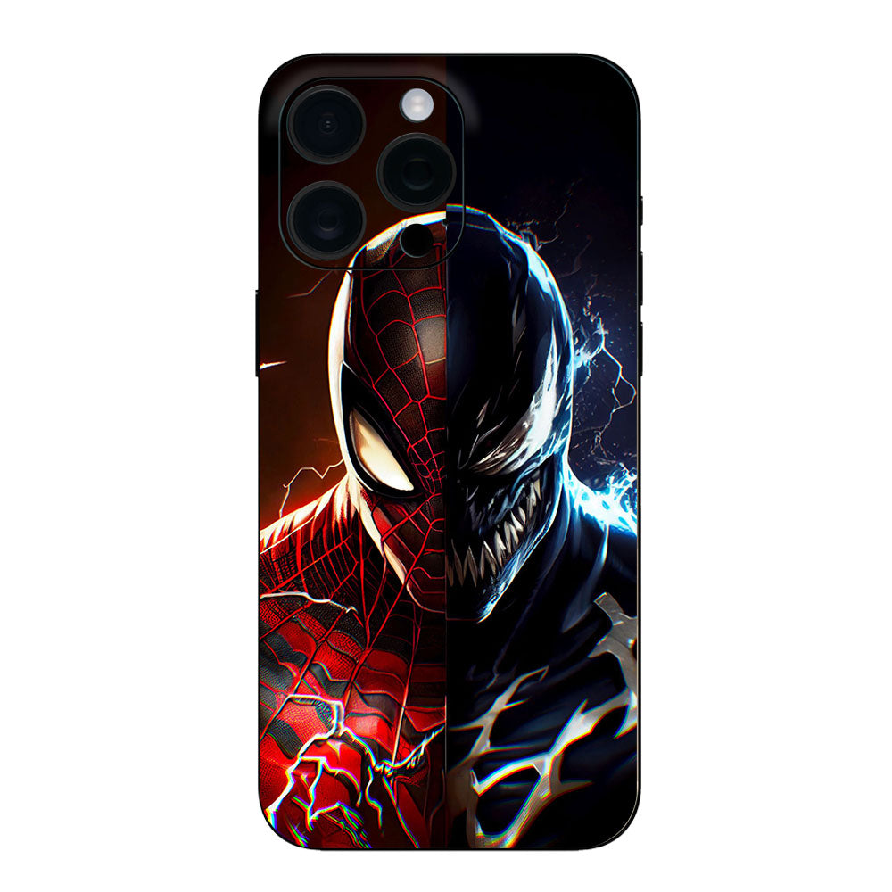 VENOM IN SPIDERMAN MOBILE SKIN