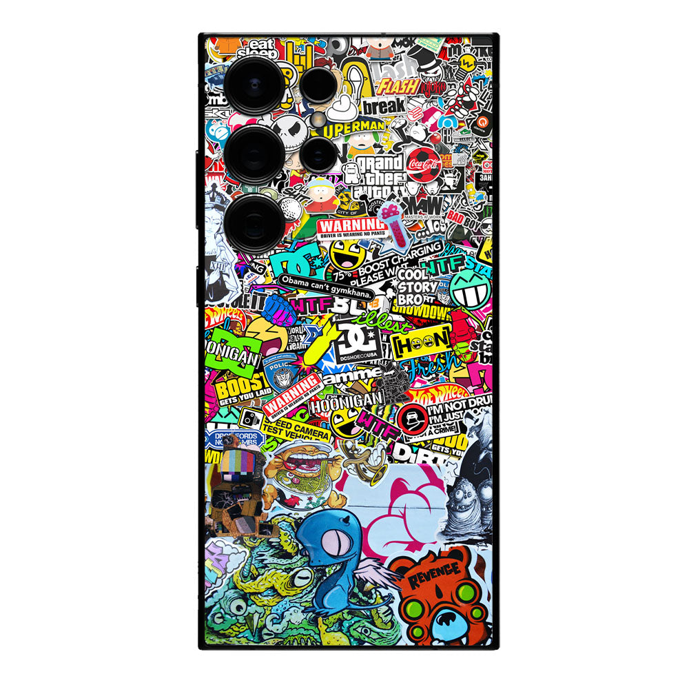 DOODLE ART MOBILE SKIN