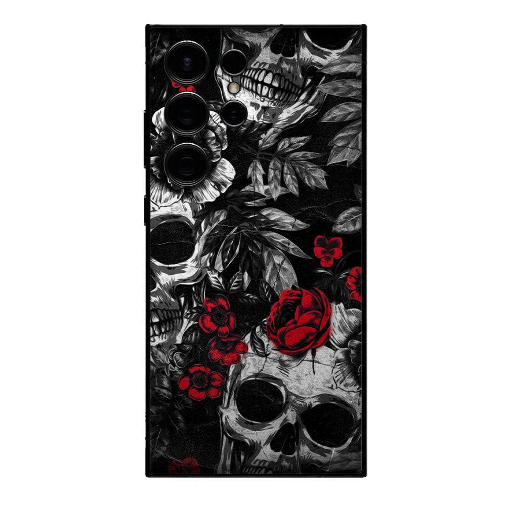 SKULL ROSES MOBILE SKIN