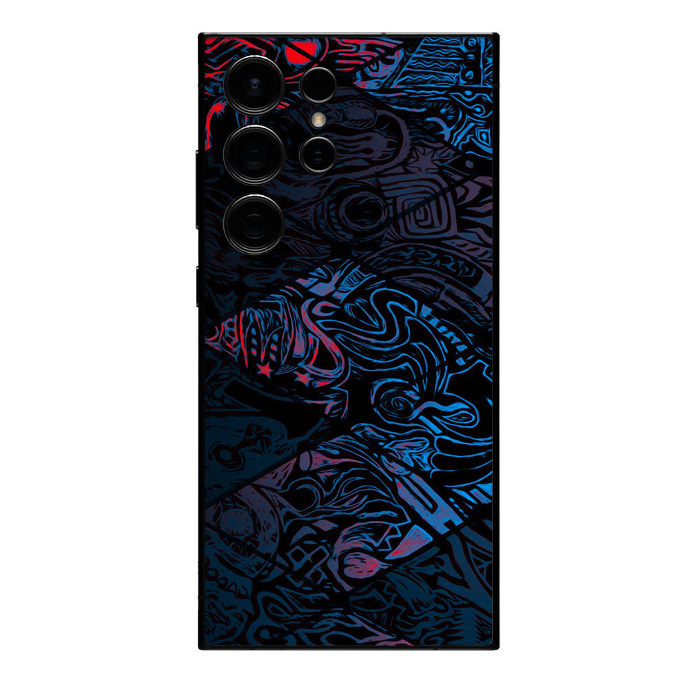 ZIGZAG ABSTRACT MOBILE SKIN