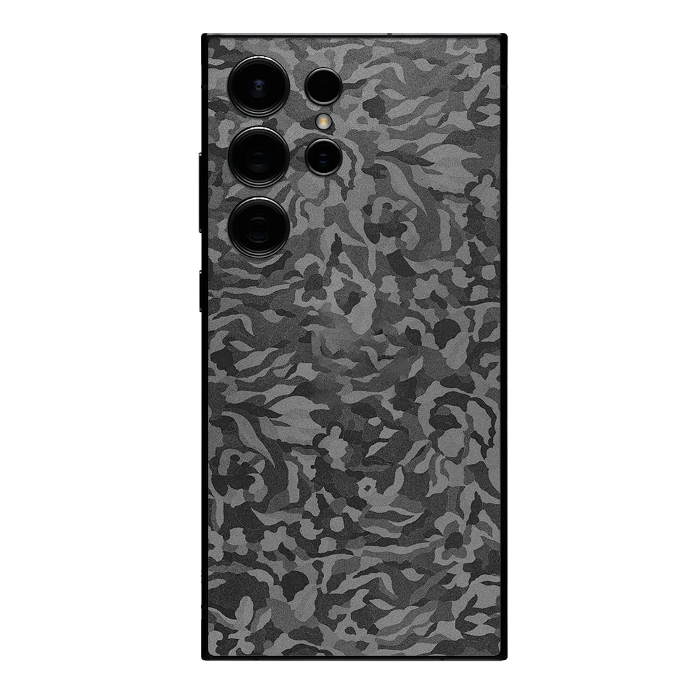 Black Camouflage Phone Skin