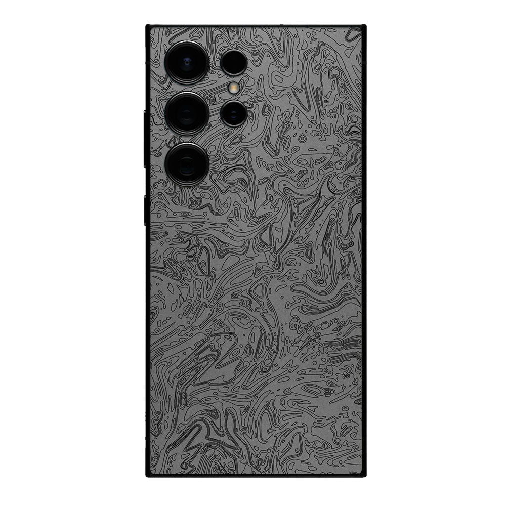 Black Lines Abstarct Phone Skin