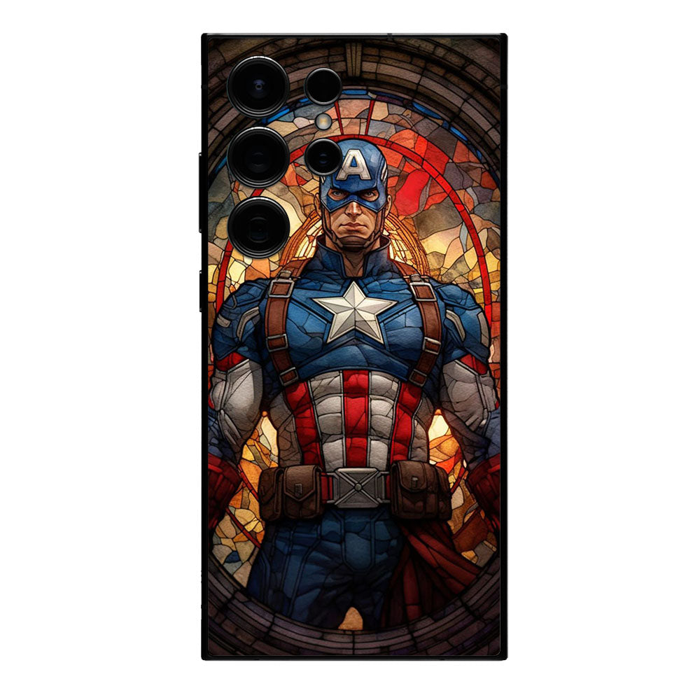 Captain America Wall Art Mobile Skin