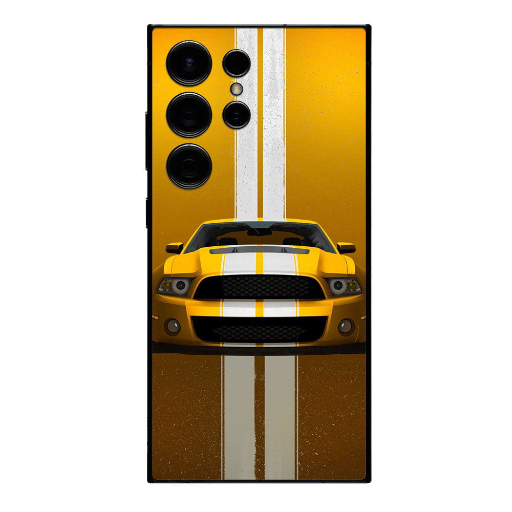 Yellow Mustang Mobile Skin