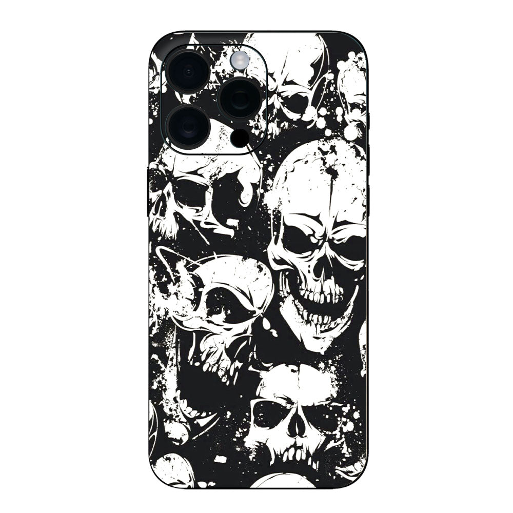 White Skull Phone Skin