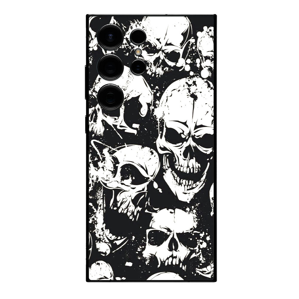 White Skull Phone Skin