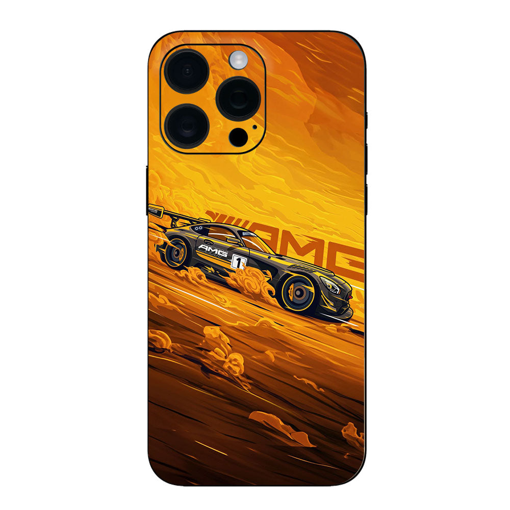 AMG Yellow Mobile Skin